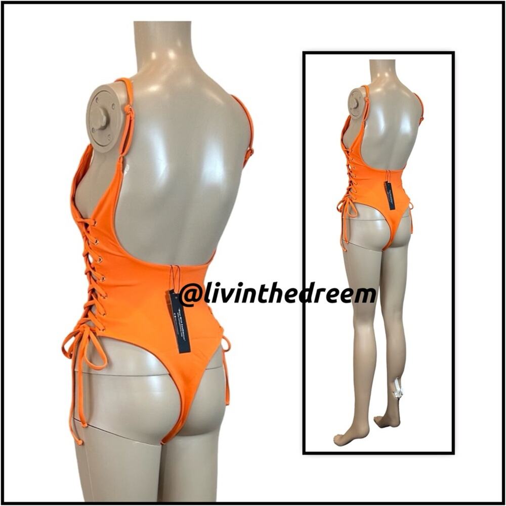 BERRY BEACHY ADELE ONE PIECE- ORANGE L - Picture 7 of 14
